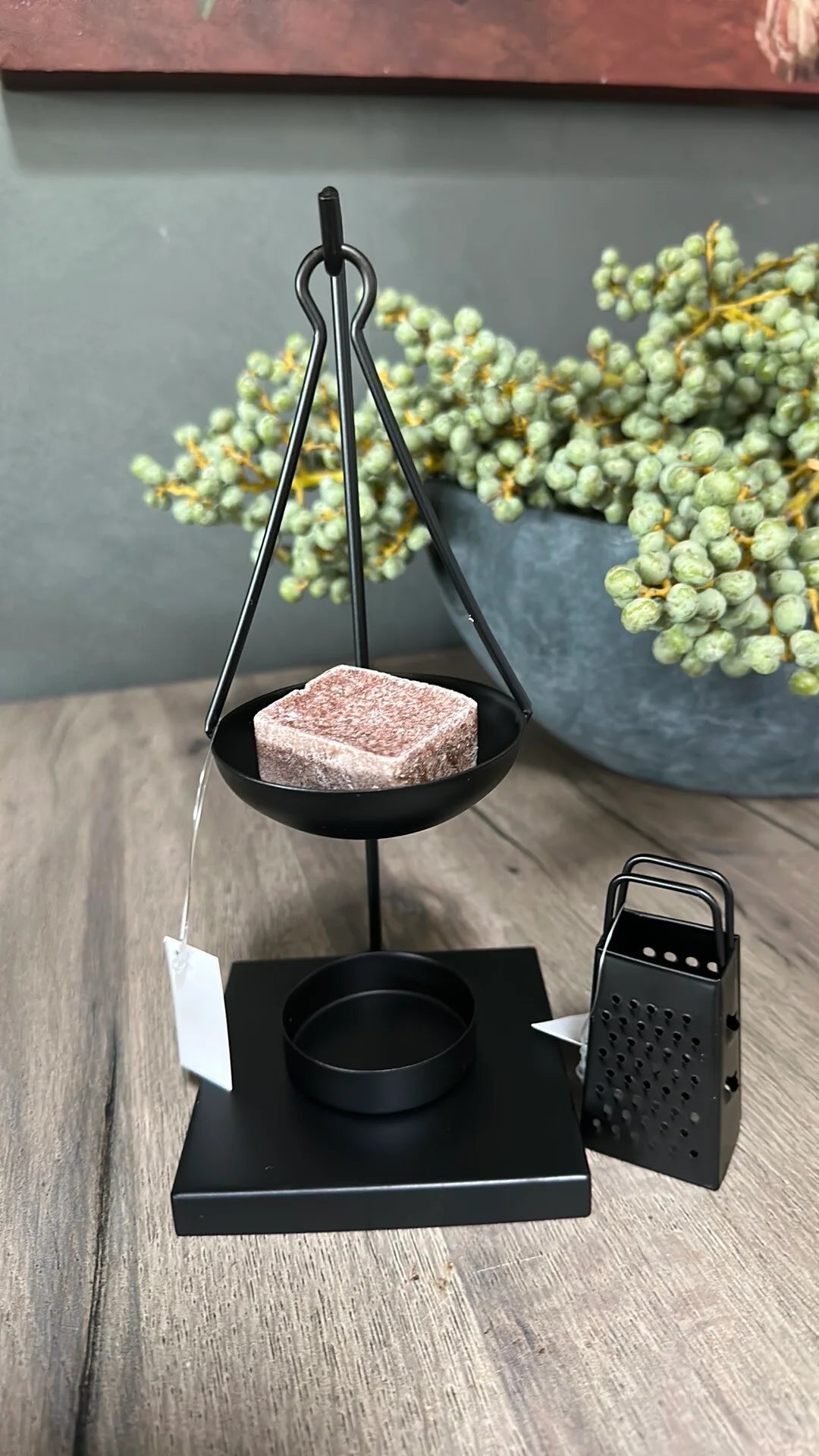 Amberblokjes, raspjes, schalen en cadeaukaarten