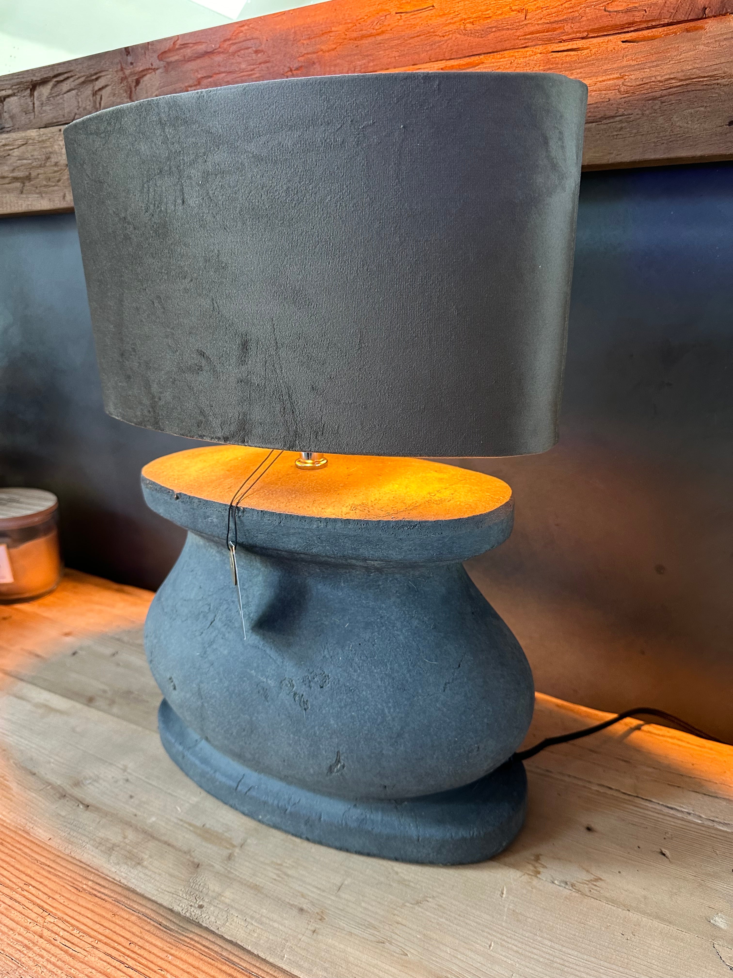 Brynxz tafellamp ovaal Vintage Grey