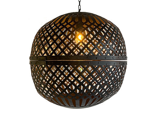 IJzeren draadlamp Marrakesh