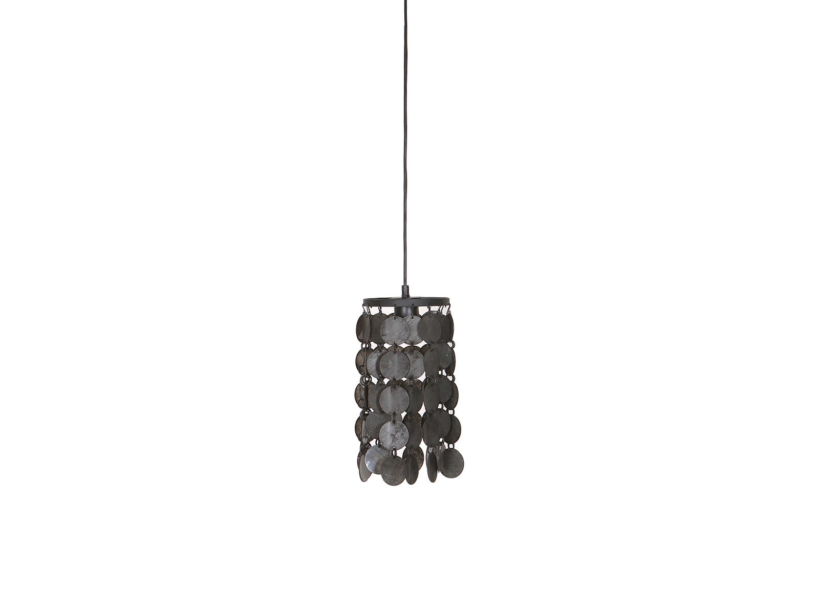 Hanglamp vineer zwart 15cm 2551