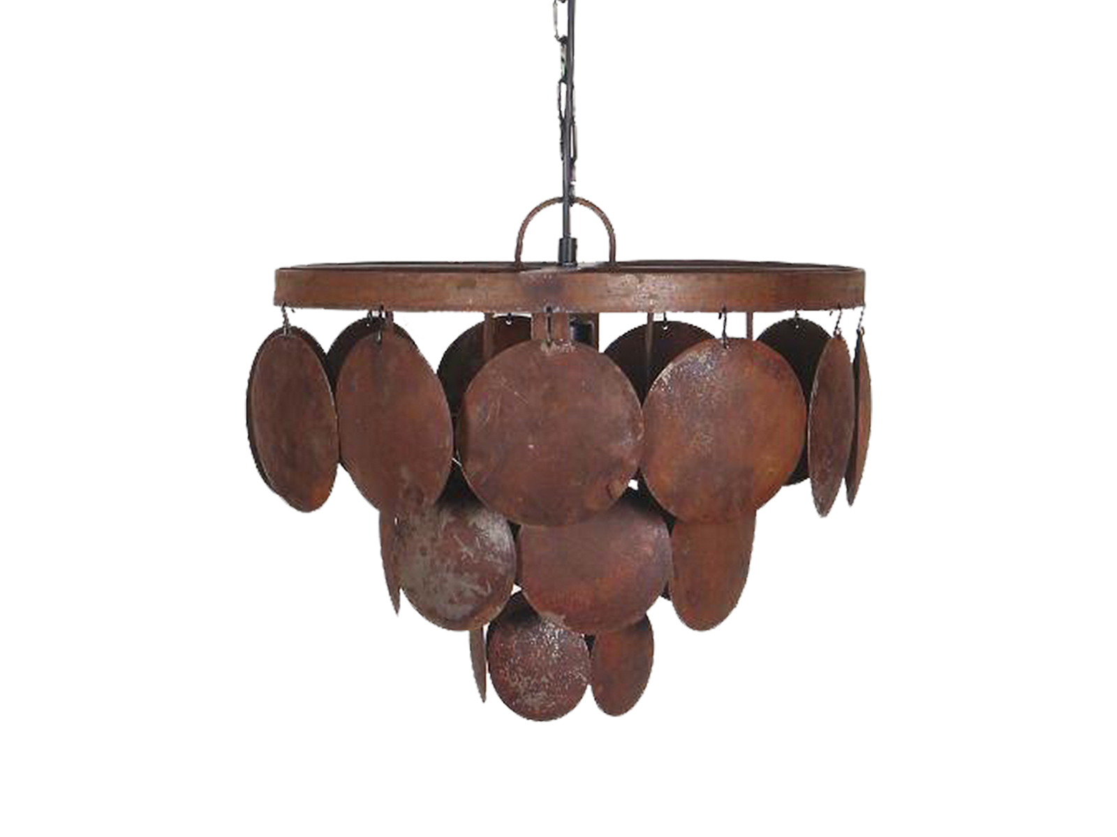 Hanglamp roest schijf Ø 40 cm / 2524