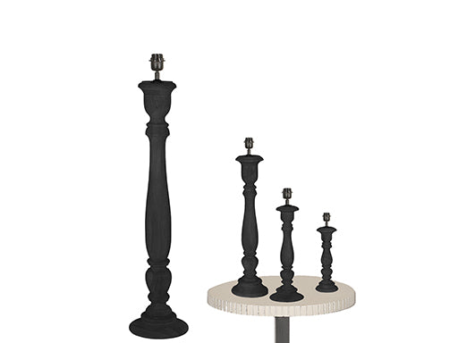 Vloerlamp black sb 125 cm