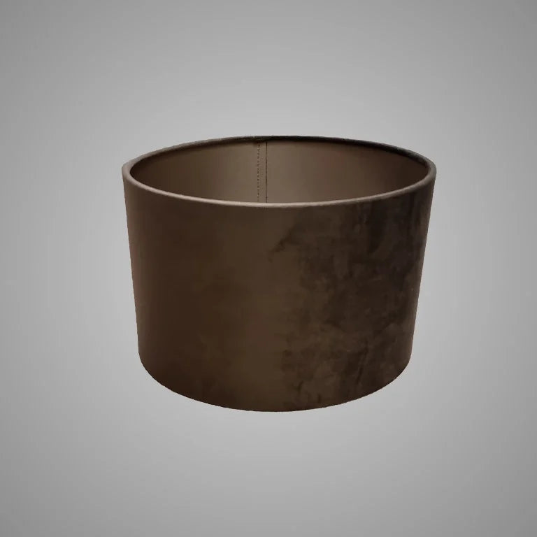 Brynxz lampenkap cylinder velvet brown D.20 H.14