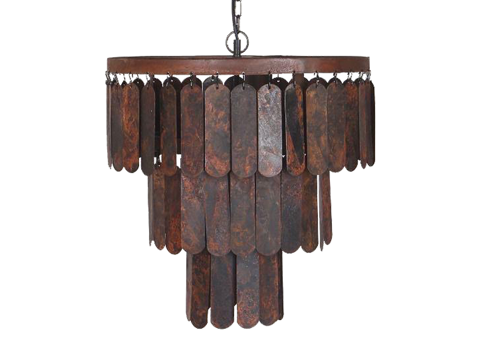 Hanglamp roest lamel Ø 45 cm / 2528