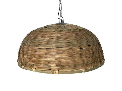Hanglamp riet naturel L
