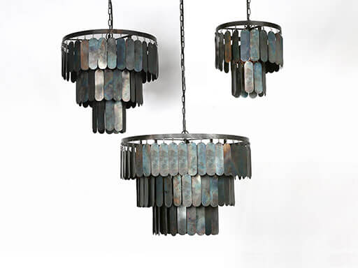 Hanglamp lamel 60 cm