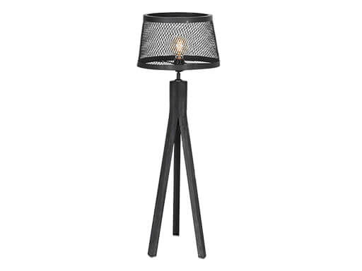 Staande vloerlamp sunburn met metalen kap