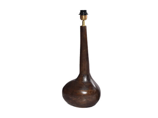 Tafellamp walnoot 60 cm
