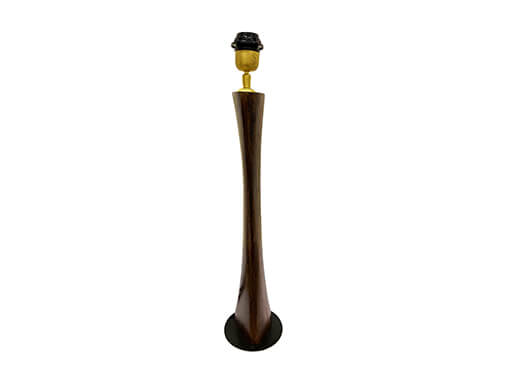 Tafellamp walnoot 60 cm