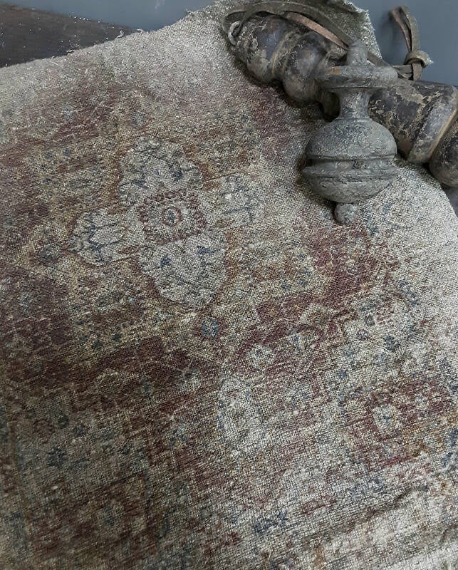 Shabby Kelim doek 45x45cm