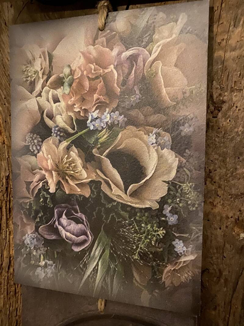 Deco bordje Klaproos 21x15