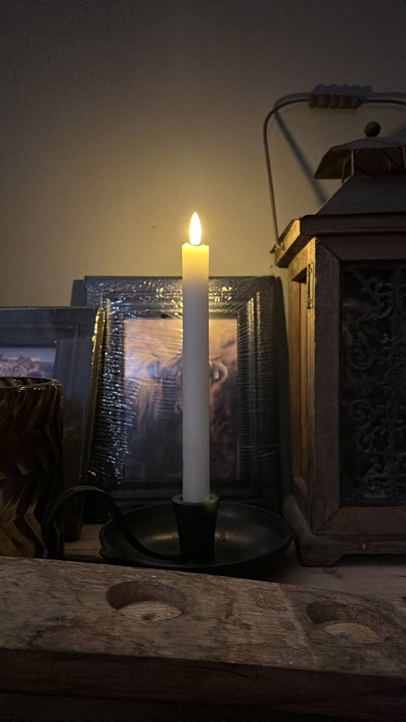 2 led wax kaarsen met afstandsbediening