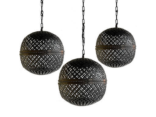 Set van 3 Marrakesh lantaarns windlichten