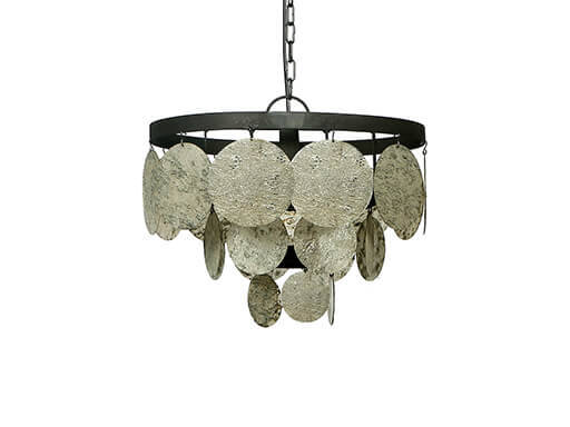 Schijfjes lamp Fineer 40cm