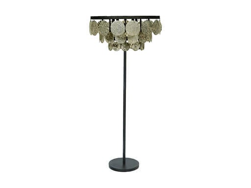 Schijfjes vloerlamp Fineer 150 cm