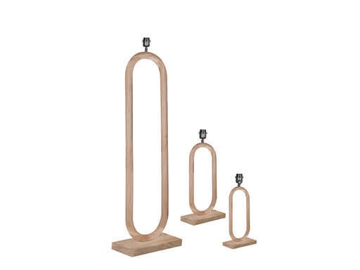 Vloerlamp Houston naturel