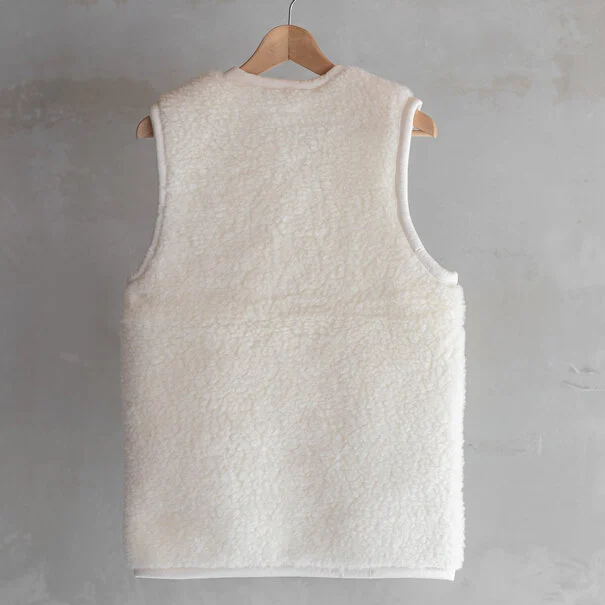 Wollen bodywarmer maat XL