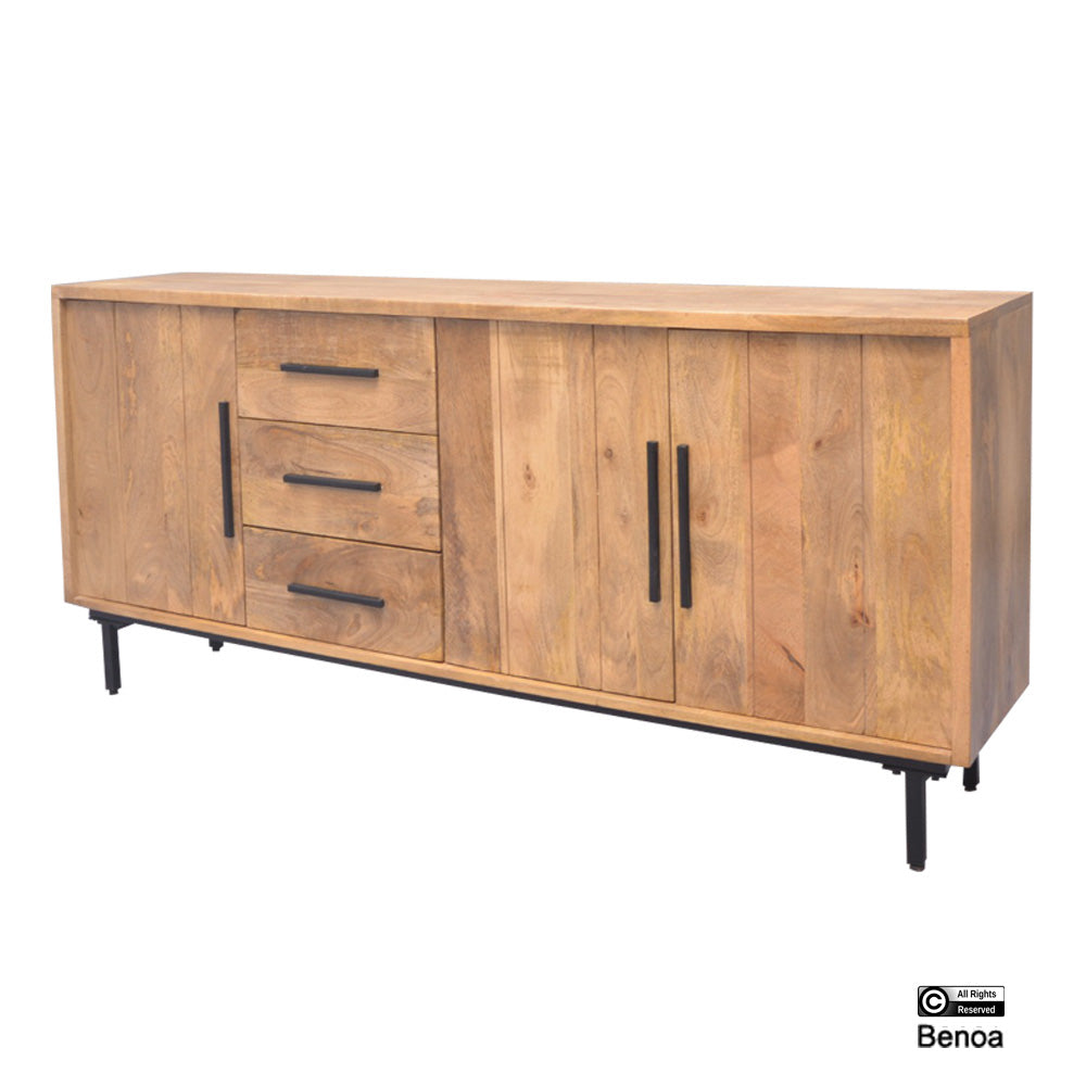 Jayden 3 Drawer 3 Door Sideboard 180